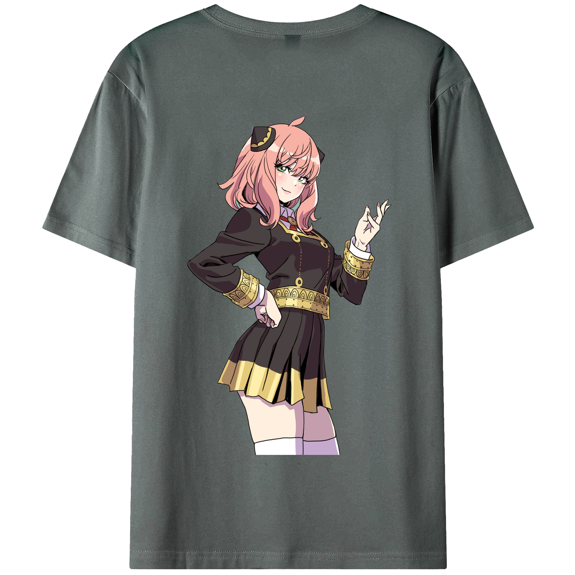 （画像用） SPY×FAMILY间谍家家酒 綿100％半袖Tシャツ（背面プリント）